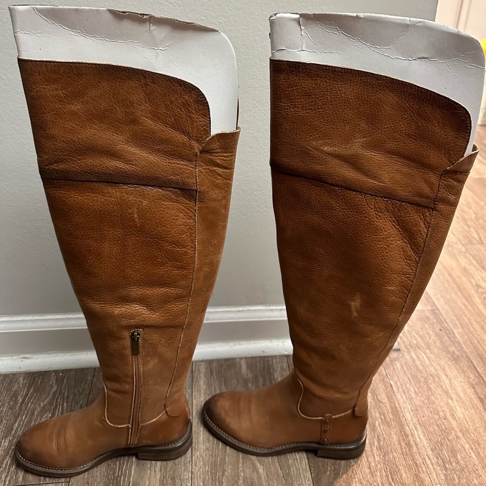 Franco Sarto over the knee wide calf boot - Picture 4 of 5
